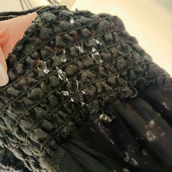 FREE PEOPLE Black Lace Dress - Picture 2 of 3